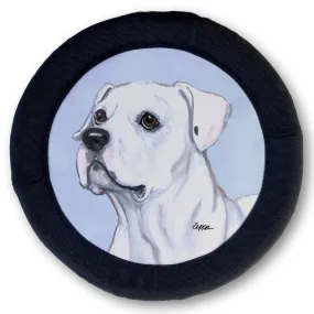 American Bulldog FOTOFRISBY Flying Dog Disc Toy