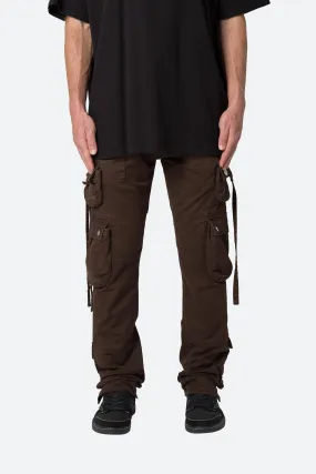 D152 Cargo Pants - Chocolate