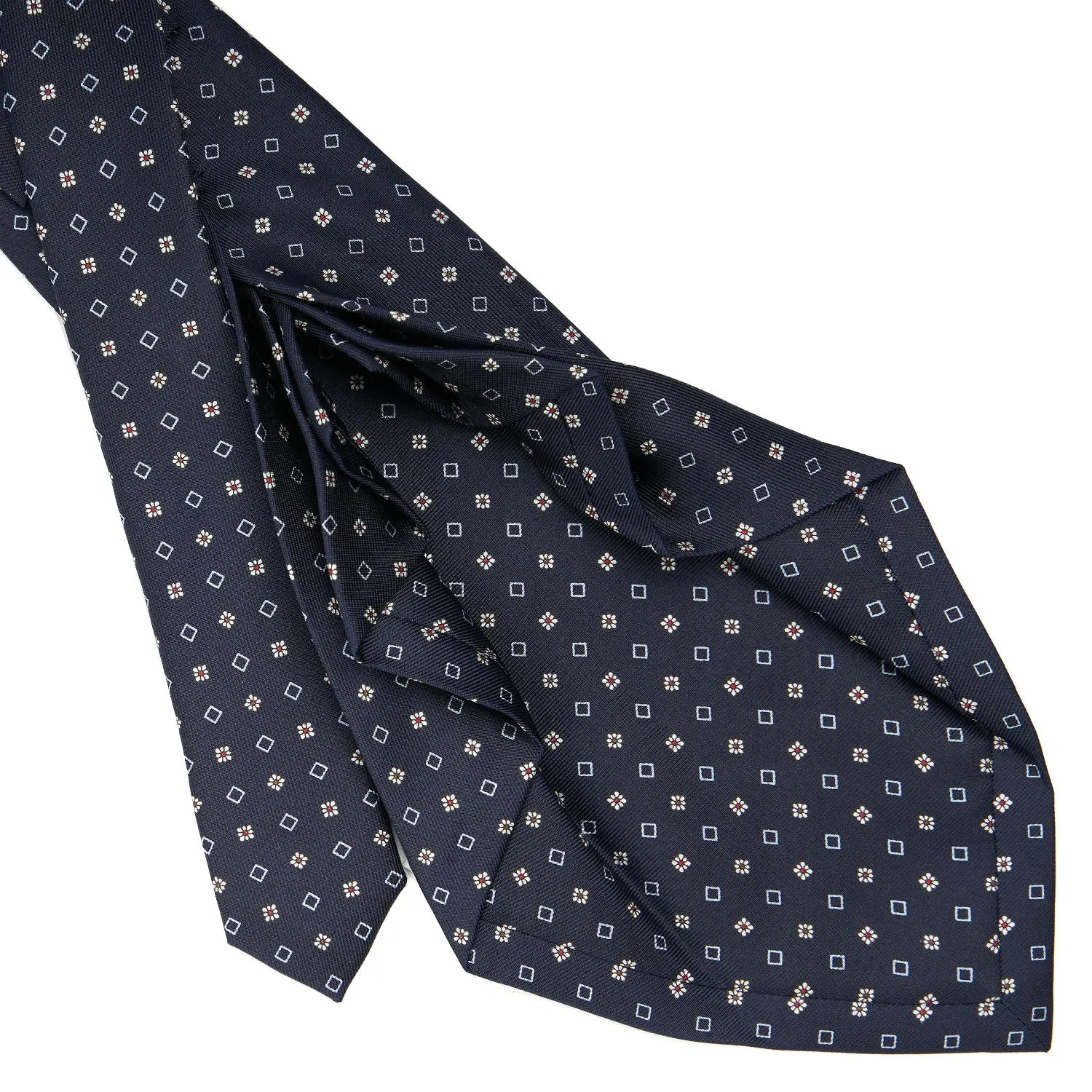 DARK BLUE 9 FOLD SARTORIAL SILK TIE