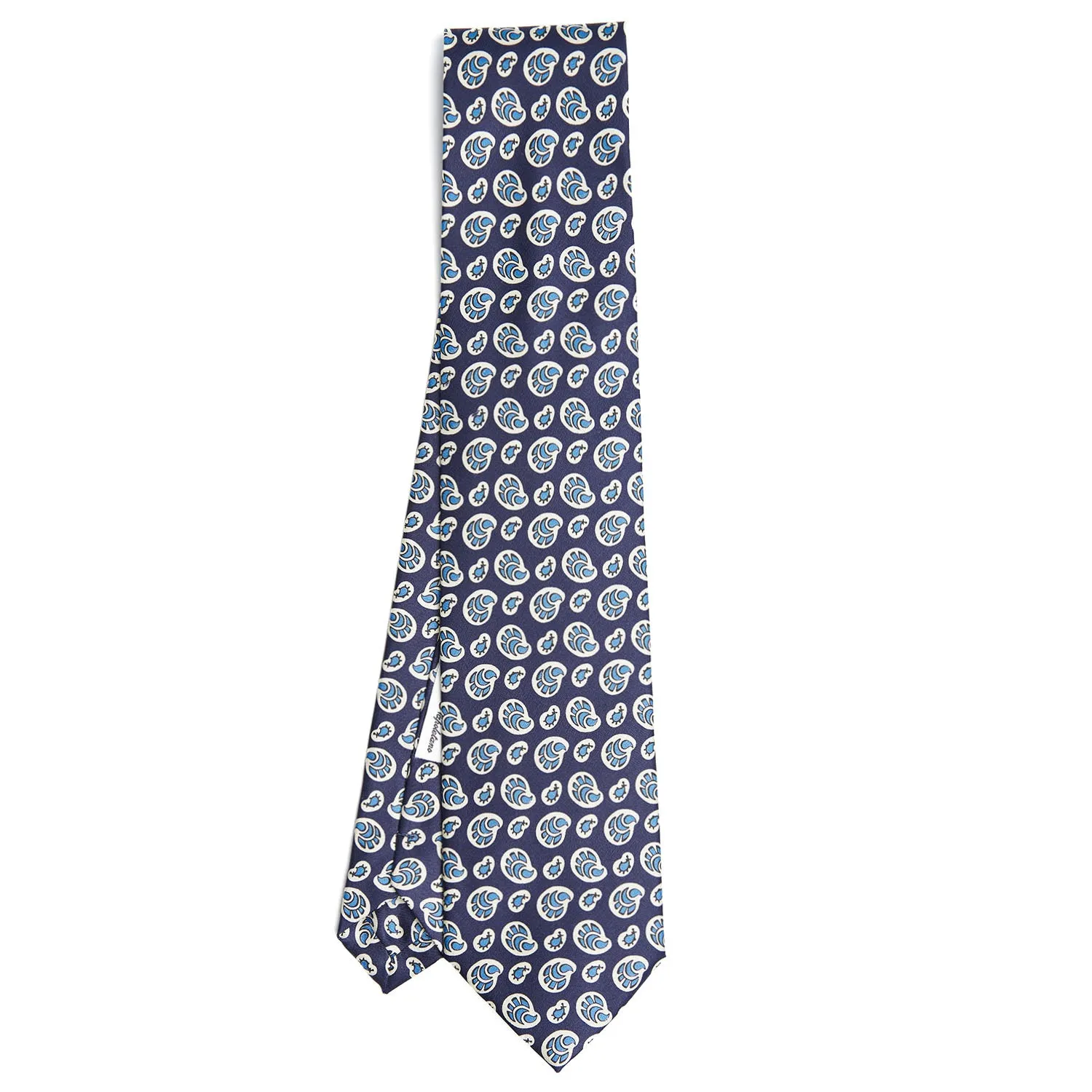 DARK BLUE SILK TIE