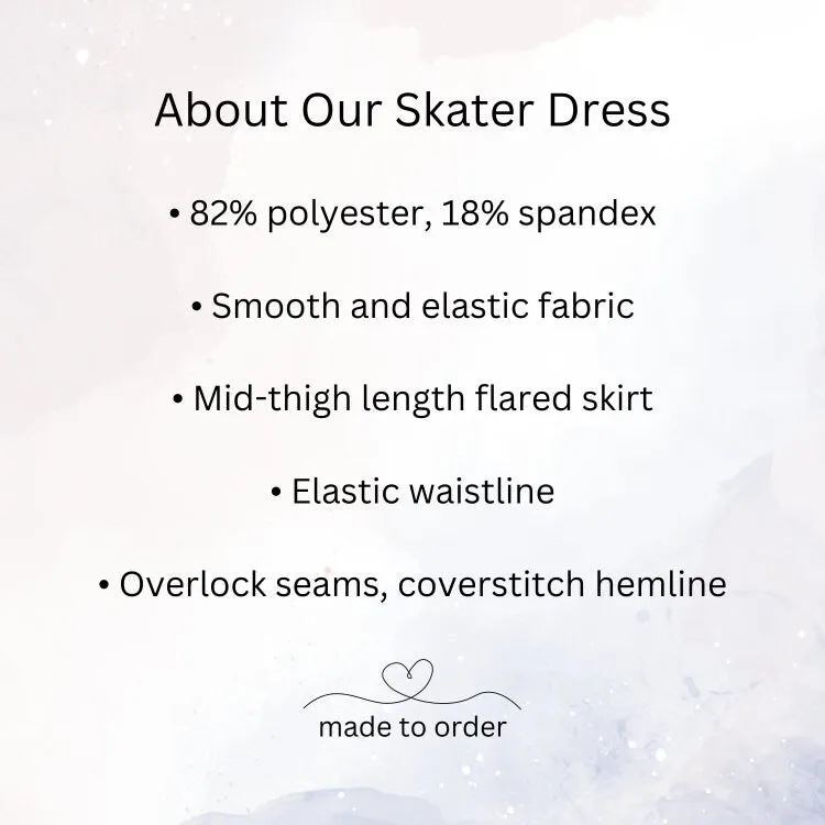 Freedom Fireworks Blue Skater Dress