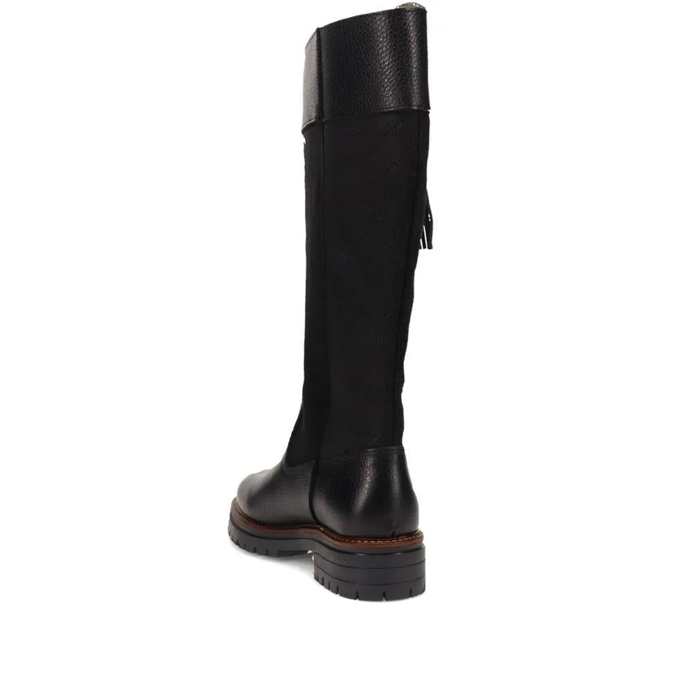 Ingrid Leather Knee-High Boots - BARBR40507 / 325 662