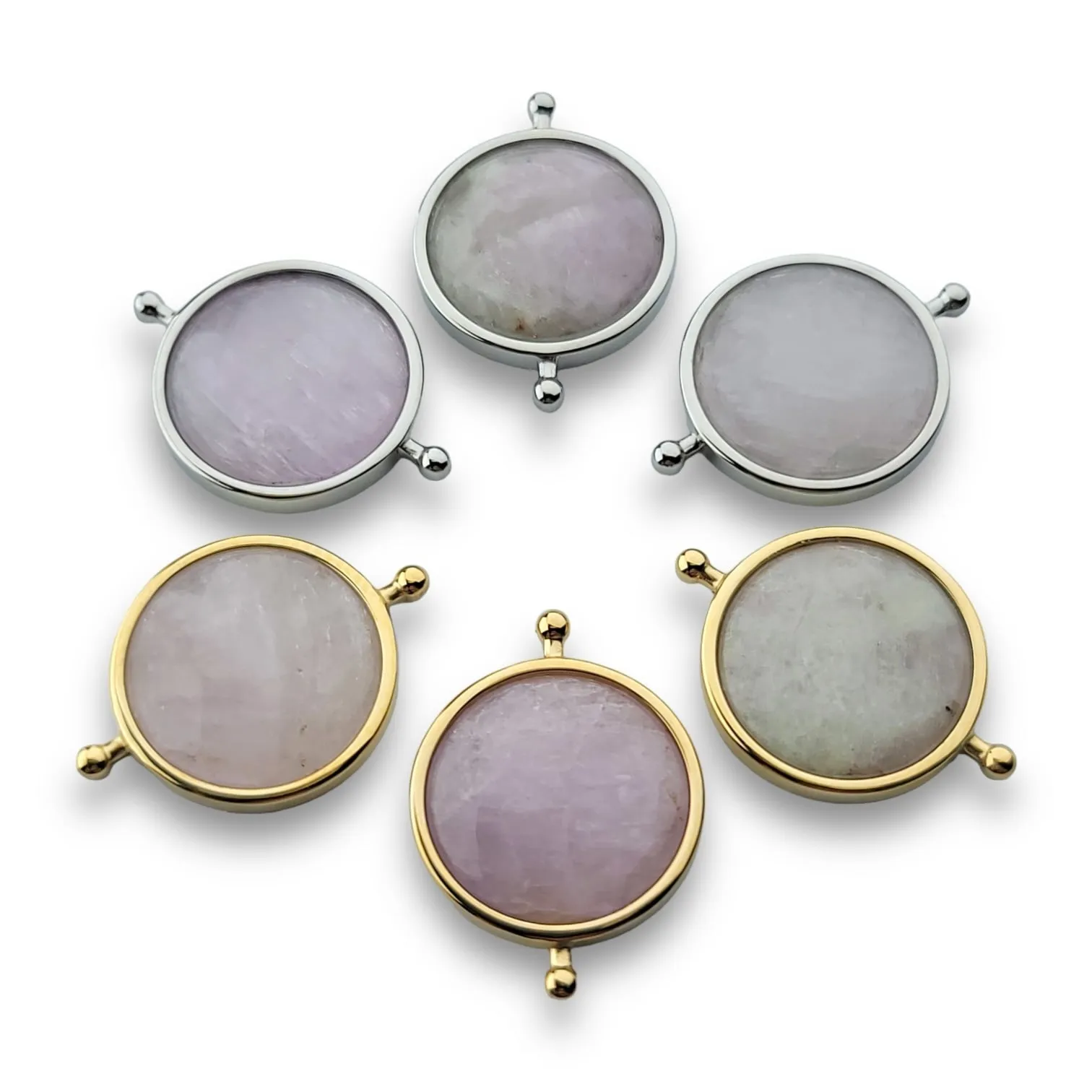 Kunzite Round Crystal Element