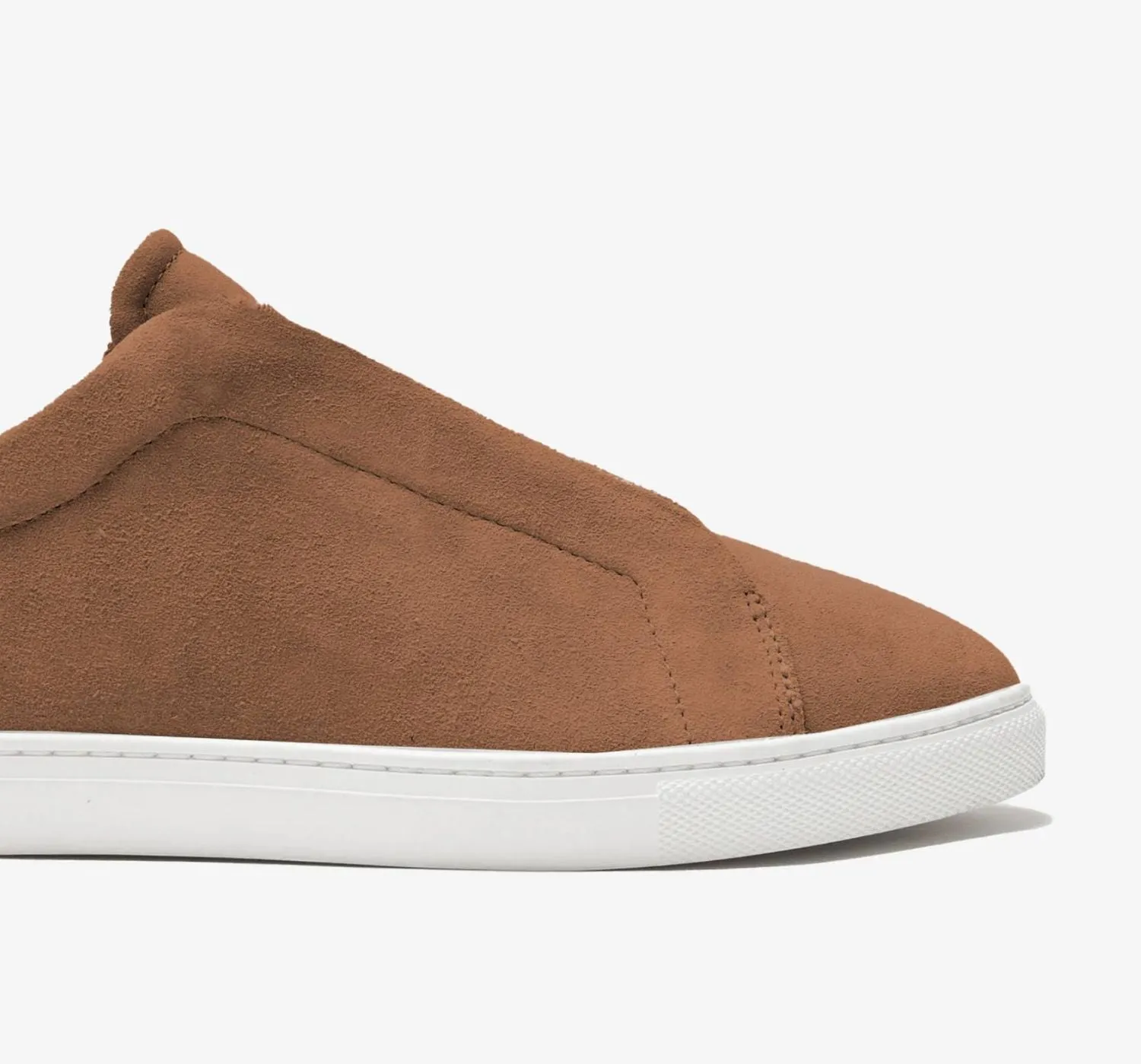 Low 1 Laceless | Chestnut Suede