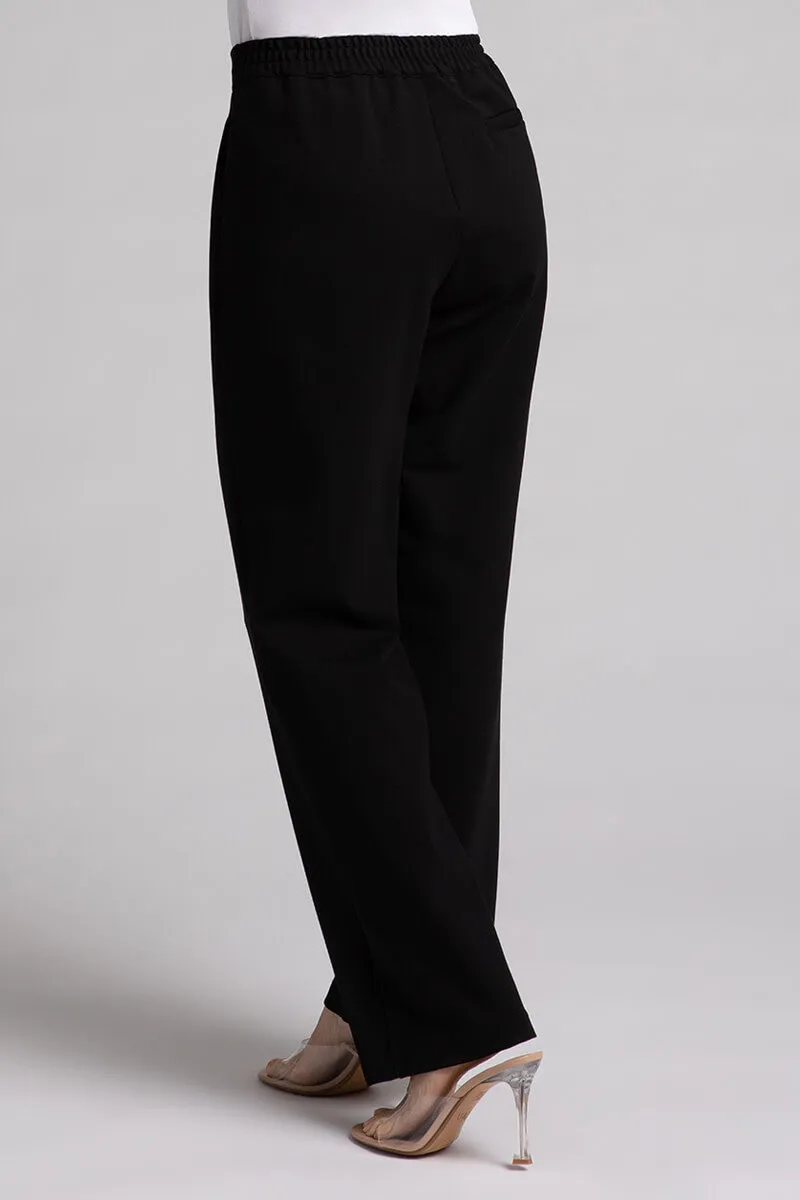 Ponte Expedition Stovepipe Trouser | Black